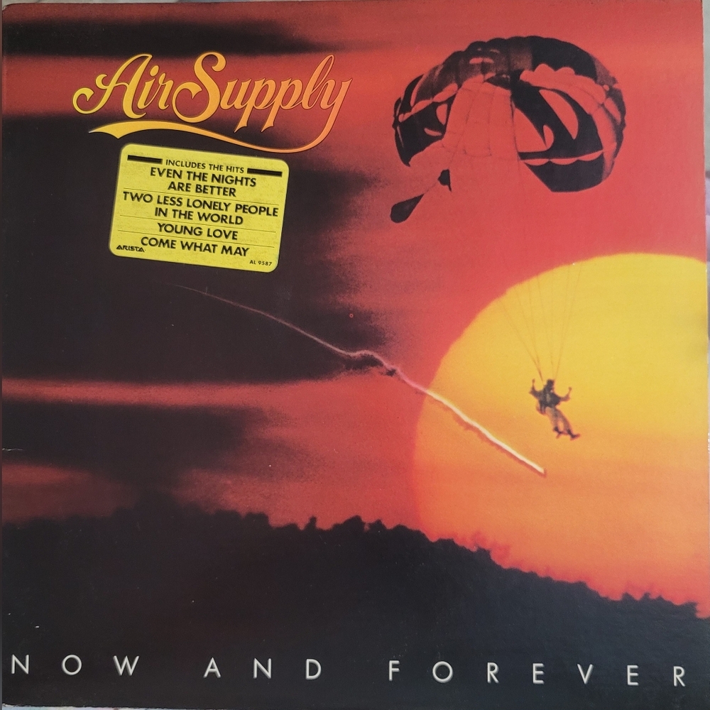 Air Supply - Now and Forever  1982 Arista Records  AL9587